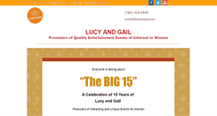 Desktop Screenshot of lucyandgail.com